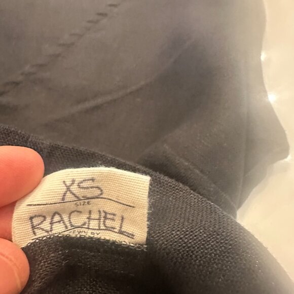 Elizabeth Suzann Polly Linen Tank - Black XS - Picture 3 of 3